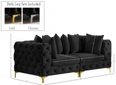 Tremblay 78" Velvet Modular Sofa