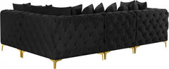 Tremblay Velvet Modular Sectional