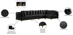 Tremblay Velvet Modular Sectional