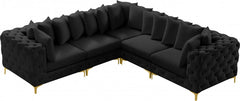 Tremblay Velvet Modular Sectional