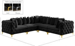 Tremblay Velvet Modular Sectional