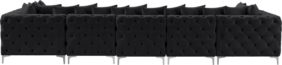 Tremblay Velvet Modular Sectional