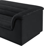 Cascade Modular Sofa - Elegant Curved Design with Deep Channel Tufting for Ultimate Comfort and Style