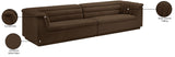 Cascade Modular Sofa - Elegant Curved Design with Deep Channel Tufting for Ultimate Comfort and Style