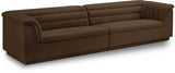 Cascade Modular Sofa - Elegant Curved Design with Deep Channel Tufting for Ultimate Comfort and Style