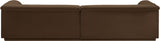 Cascade Modular Sofa - Elegant Curved Design with Deep Channel Tufting for Ultimate Comfort and Style