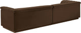 Cascade Modular Sofa - Elegant Curved Design with Deep Channel Tufting for Ultimate Comfort and Style