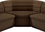 Cascade Modular Sectional - Sleek Curved Arms & Deep Channel Tufting for Ultimate Comfort & Style