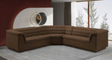Cascade Modular Sectional - Sleek Curved Arms & Deep Channel Tufting for Ultimate Comfort & Style