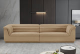 Cascade Modular Sofa - Elegant Curved Design with Deep Channel Tufting for Ultimate Comfort and Style
