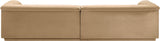 Cascade Modular Sofa - Elegant Curved Design with Deep Channel Tufting for Ultimate Comfort and Style
