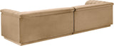 Cascade Modular Sofa - Elegant Curved Design with Deep Channel Tufting for Ultimate Comfort and Style