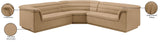 Cascade Modular Sectional - Sleek Curved Arms & Deep Channel Tufting for Ultimate Comfort & Style
