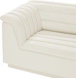 Cascade Modular Sofa - Elegant Curved Design with Deep Channel Tufting for Ultimate Comfort and Style