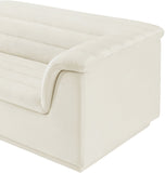 Cascade Modular Sofa - Elegant Curved Design with Deep Channel Tufting for Ultimate Comfort and Style