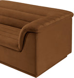Cascade Modular Sofa - Elegant Curved Design with Deep Channel Tufting for Ultimate Comfort and Style