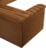 Cascade Modular Sectional - Sleek Curved Arms & Deep Channel Tufting for Ultimate Comfort & Style