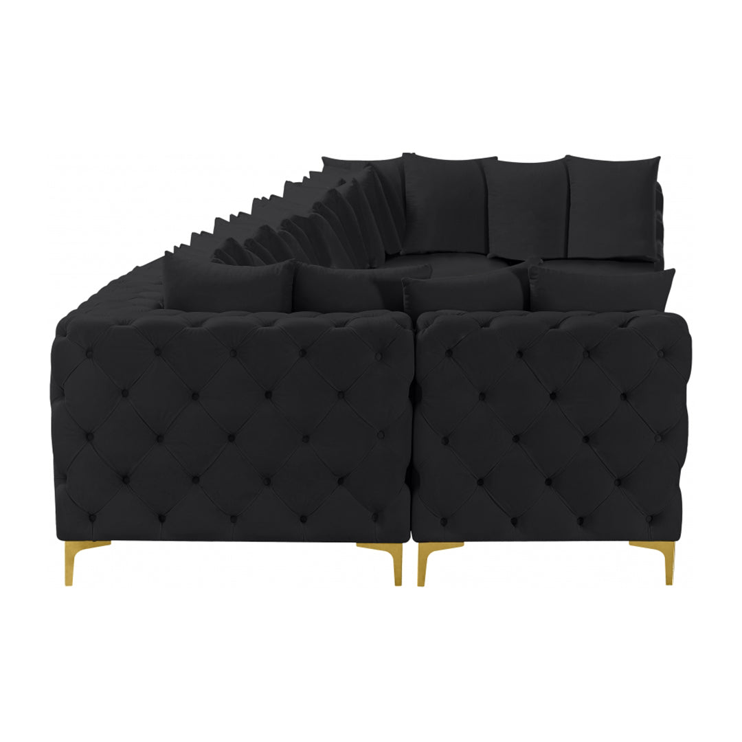 Tremblay Velvet Modular Sectional