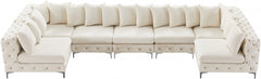 Tremblay Velvet Modular Sectional