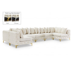 Tremblay Velvet Modular Sectional