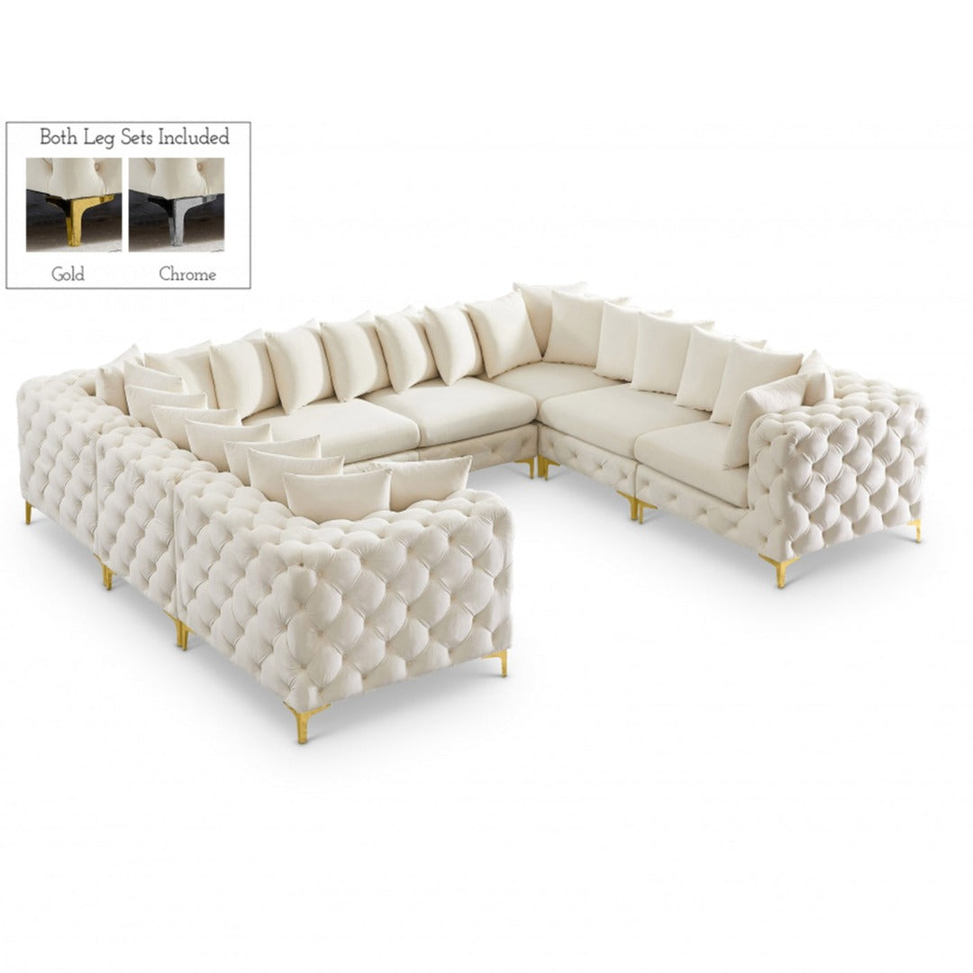 Tremblay Velvet Modular Sectional