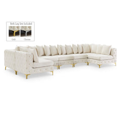 Tremblay Velvet Modular Sectional