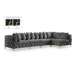 Tremblay Velvet Modular Sectional