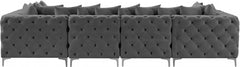 Tremblay Velvet Modular Sectional