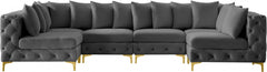 Tremblay Velvet Modular Sectional