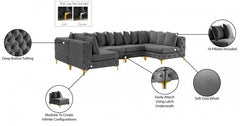 Tremblay Velvet Modular Sectional