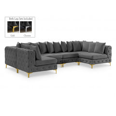 Tremblay Velvet Modular Sectional