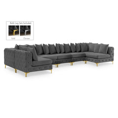 Tremblay Velvet Modular Sectional