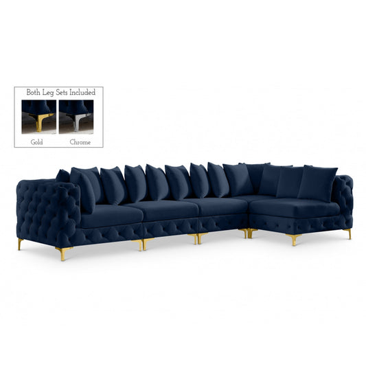 Tremblay Velvet Modular Sectional