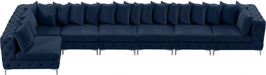 Tremblay Velvet Modular Sectional