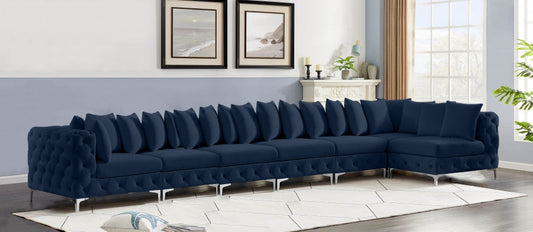 Tremblay Velvet Modular Sectional