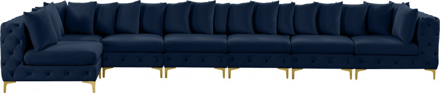 Tremblay Velvet Modular Sectional