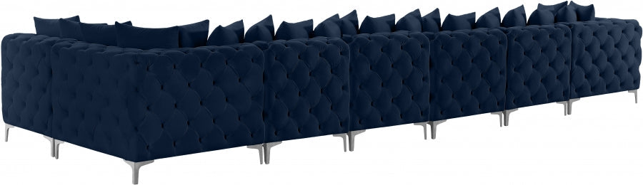 Tremblay Velvet Modular Sectional