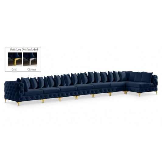 Tremblay Velvet Modular Sectional