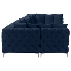 Tremblay Velvet Modular Sectional