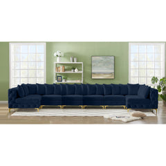 Tremblay Velvet Modular Sectional