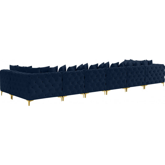 Tremblay Velvet Modular Sectional