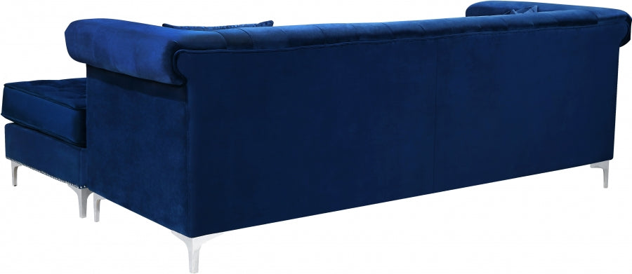 Damian Velvet Reversible Sectional