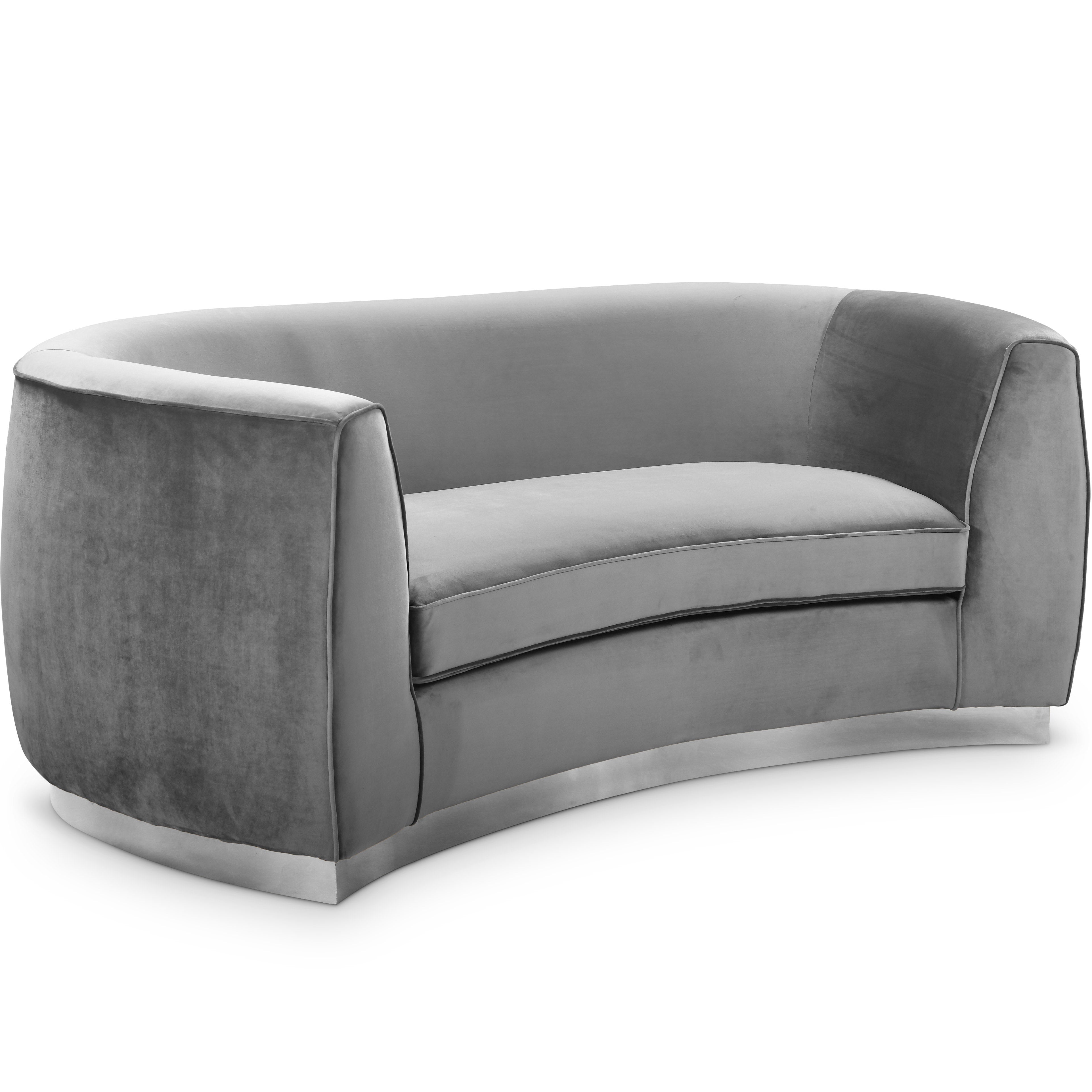 Julian Velvet Loveseat