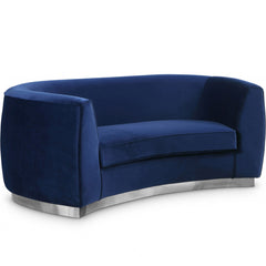 Julian Velvet Loveseat