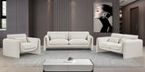 Stylus Contemporary Boucle Fabric Chair with Curved Arms and Thick Cushions for Ultimate Comfort