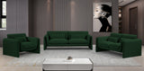 Stylus Contemporary Boucle Fabric Chair with Curved Arms and Thick Cushions for Ultimate Comfort