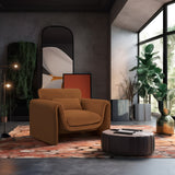 Sloan Velvet Accent Chair - Elegant Contemporary Design with Soft Cushions for Ultimate Comfort