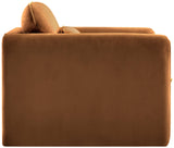 Sloan Velvet Accent Chair - Elegant Contemporary Design with Soft Cushions for Ultimate Comfort
