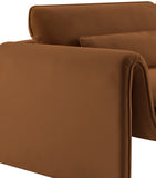 Sloan Velvet Accent Chair - Elegant Contemporary Design with Soft Cushions for Ultimate Comfort