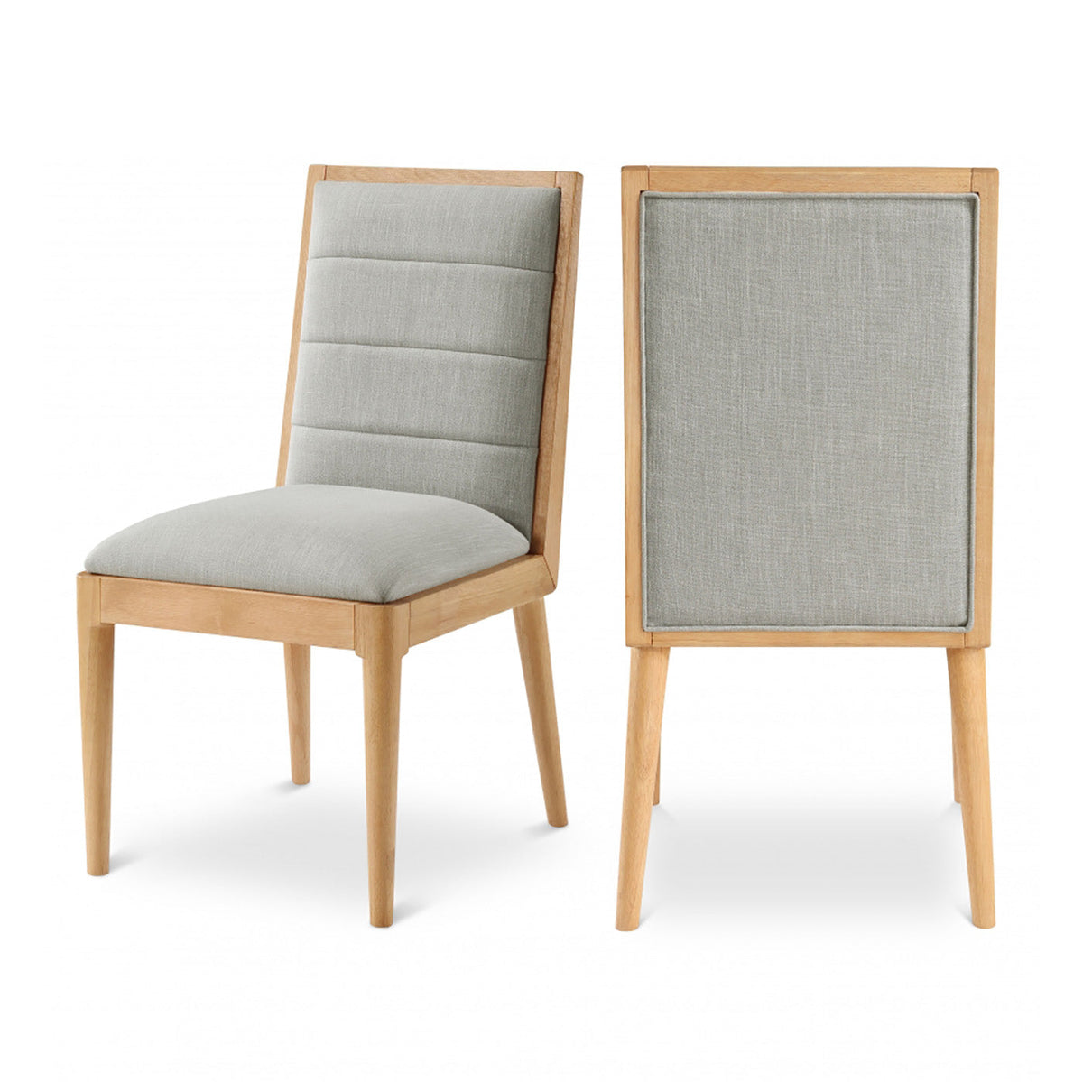 Bristol Linen Textured Fabric Dining Chair